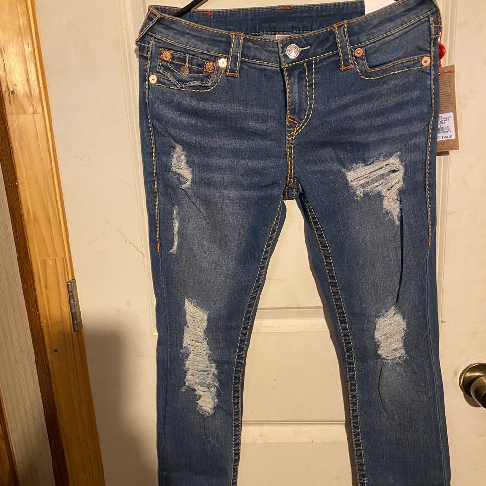 NWT  womens true religion skinny jeans